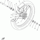 YZ250FN Переднее колесо