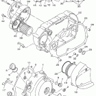 V STAR 650 CUSTOM-XVS650PC/XVS650P Крышка картера двигателя
