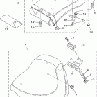 V STAR 1100 CUSTOM-XVS1100MC/XVS1100M Сидение