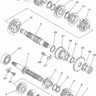 YZ125N Трансмиссия