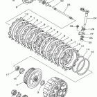 WR 250F Сцепление