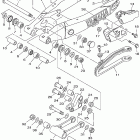 WR 250F Бугель (задний рычаг)