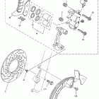 XT 225 Передний тормозной суппорт