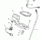 XT225P/XT225PC Спидометр
