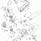 V STAR 650 CUSTOM-XVS650PC/XVS650P Выхлопная система