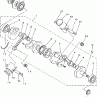 TZ250N Коленчатый вал и Поршень
