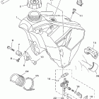YZ125N Топливный бак