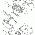 V STAR 1100 CUSTOM-XVS1100MC/XVS1100M Цилиндр