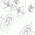 TZ250N Передний тормозной суппорт