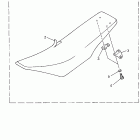 WR 426F Сидение