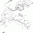 V STAR 650 CUSTOM-XVS650PC/XVS650P Фонарь задний