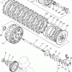 V STAR 1100 CUSTOM-XVS1100PC/XVS1100P Сцепление