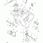 YZ 125 Топливный бак