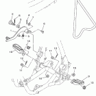 YZ250FN Подножки