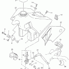 WR 250F Топливный бак