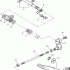 V STAR 650 CUSTOM-XVS650NC/XVS650N Вал переключения