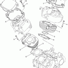 V STAR 650 CUSTOM-XVS650PC/XVS650P Цилиндр