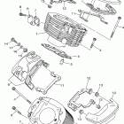 V STAR 1100 CUSTOM-XVS1100NC/XVS1100N Цилиндр