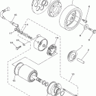 V STAR 650 CUSTOM-XVS650PC/XVS650P Муфта стартера