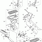 V STAR 1100 CLASSIC-XVS1100ARC/XVS1100AR Подножки