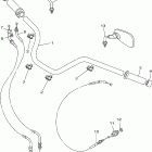 V STAR 650 CLASSIC-XVS650ANC/XVS650AN Троса