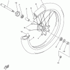WR 250F Переднее колесо