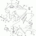 WR 426F Топливный бак