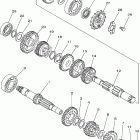 XT225P/XT225PC Трансмиссия