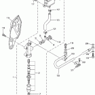 WR 250F Задний торм цилиндр
