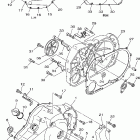 V STAR 1100 CUSTOM-XVS1100MC/XVS1100M Крышка картера двигателя