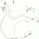 V STAR 650 CLASSIC-XVS650AMC/XVS650AM Steering handle  cable