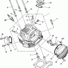 TW200MC/TW200M Головка цилиндра