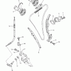 WR 400F Цепь механизма газораспределения