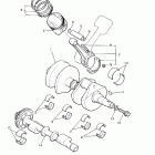 V-Max Коленчатый вал и Поршень