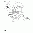 V Star Classic Переднее колесо
