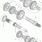 V STAR 650 CUSTOM-XVS650M/XVS650MC Трансмиссия