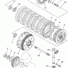 V STAR 650 CUSTOM-XVS650M/XVS650MC Сцепление