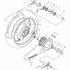 YZF-R1 Заднее колесо