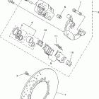 V STAR 650 CUSTOM-XVS650M/XVS650MC Передний тормозной суппорт