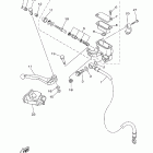YZ 80 Главный тормозной цилиндр,передний