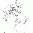XT 350 Цепь механизма газораспределения