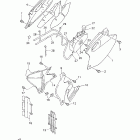 WR 400F Боковая панель