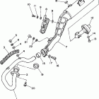 TW200MC/TW200M Выхлопная система