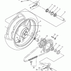 YZF-R6 Заднее колесо