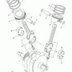 Road Star Silverado Коленчатый вал и Поршень