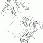 V STAR 650 CUSTOM-XVS650M/XVS650MC Цепь механизма газораспределения