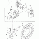 Road Star Silverado Задний суппорт тормозной