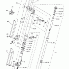YZ 125 Передняя вилка