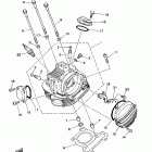 TW 200 Головка цилиндра