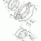 WR 400F Крышка картера двигателя